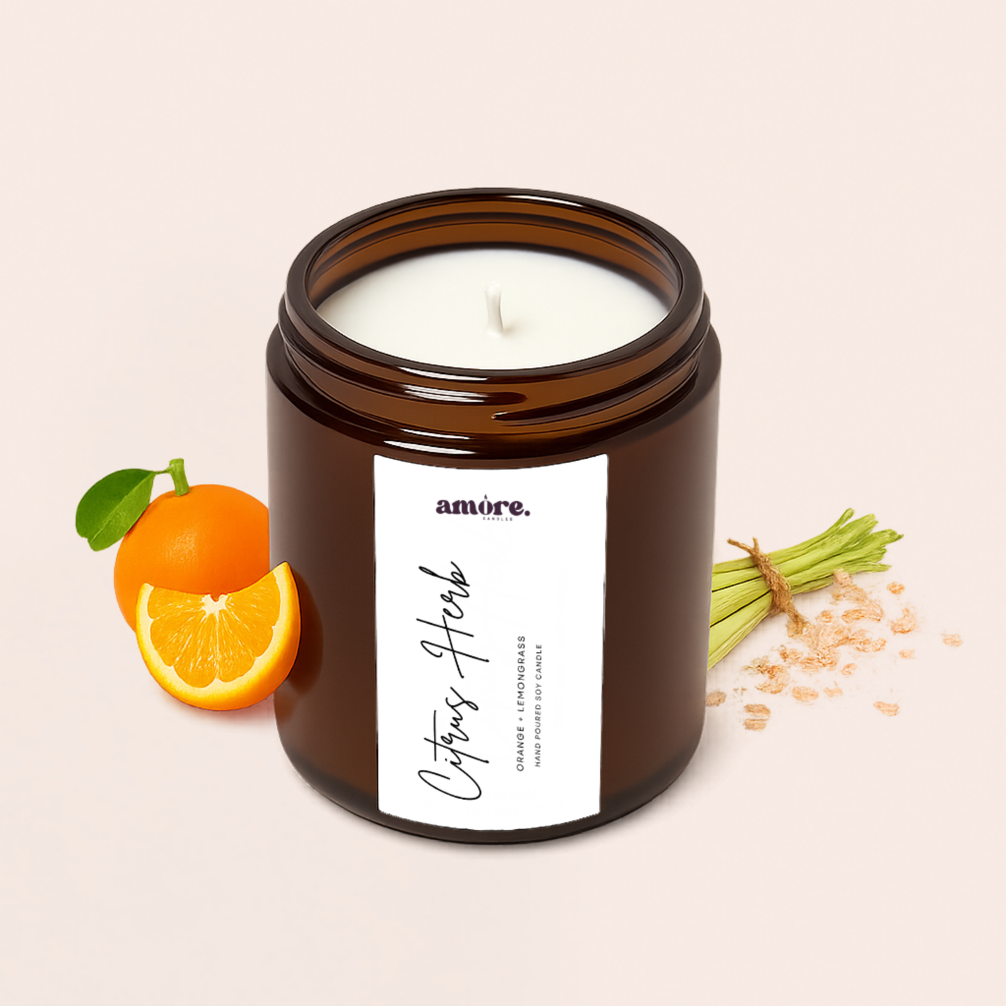 Amber Jar Candles