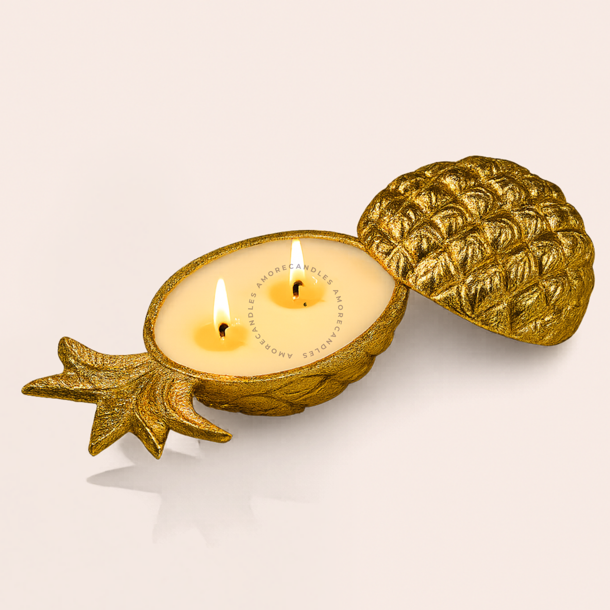 Pineapple Bowl Candle