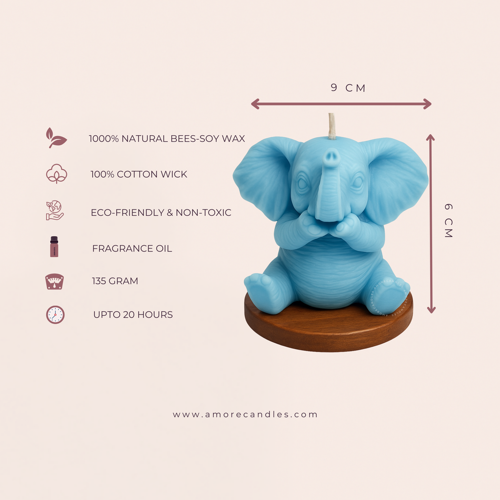 The Elephant Candle