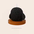 Dog Head Candle