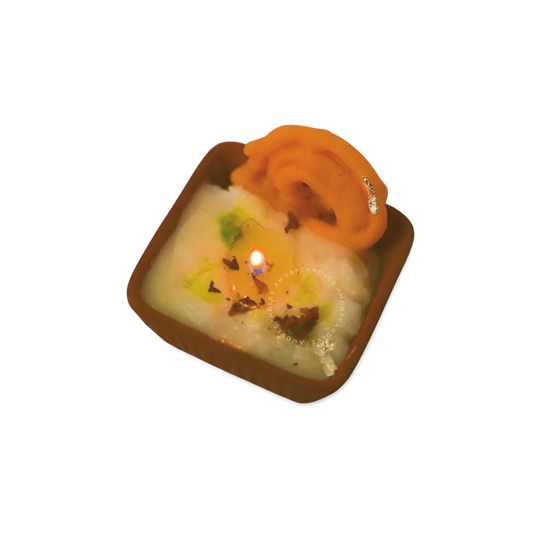 Rabadi Jalebi Candle - A Divine Dessert in Wax!