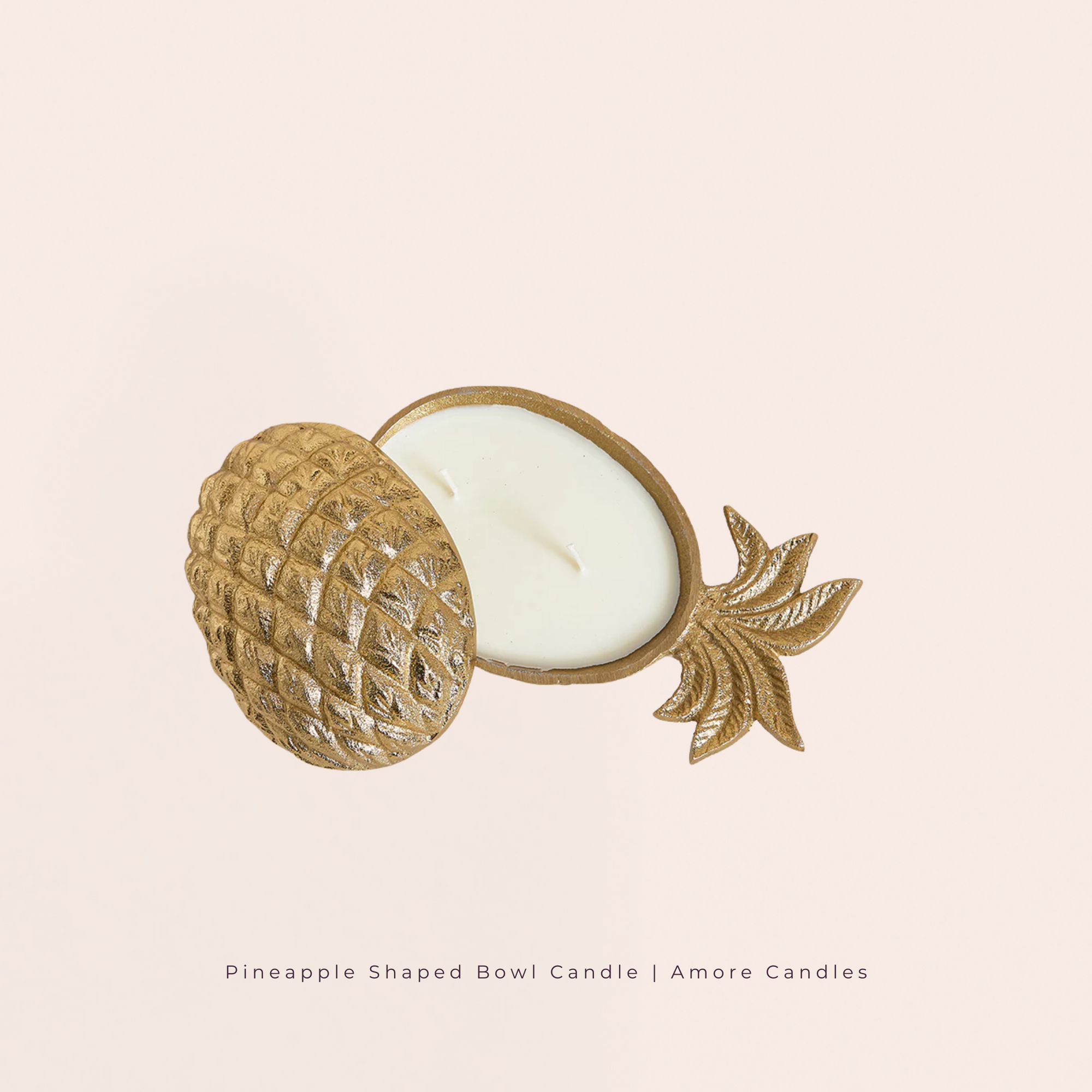 Pineapple Bowl Candle