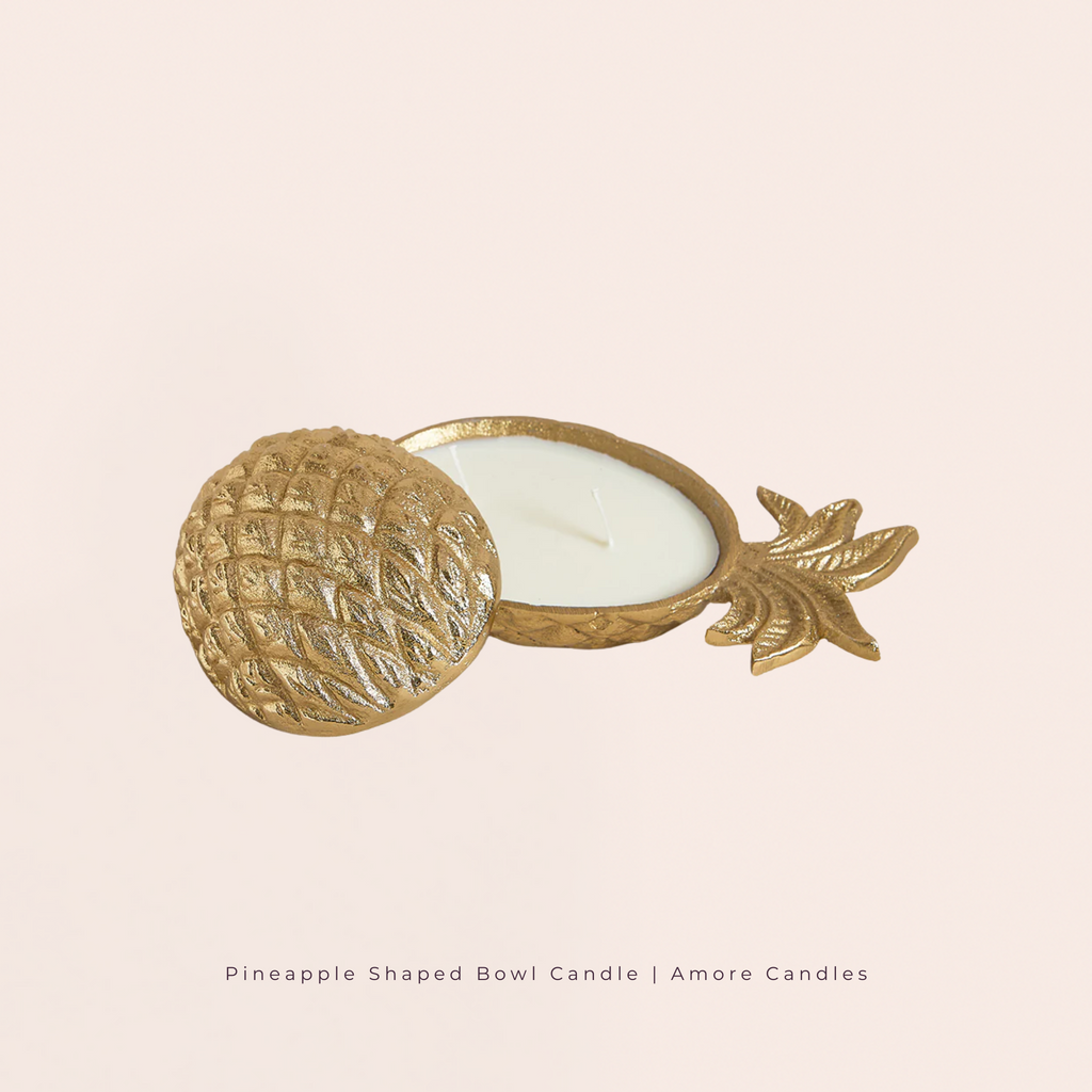 Pineapple Bowl Candle