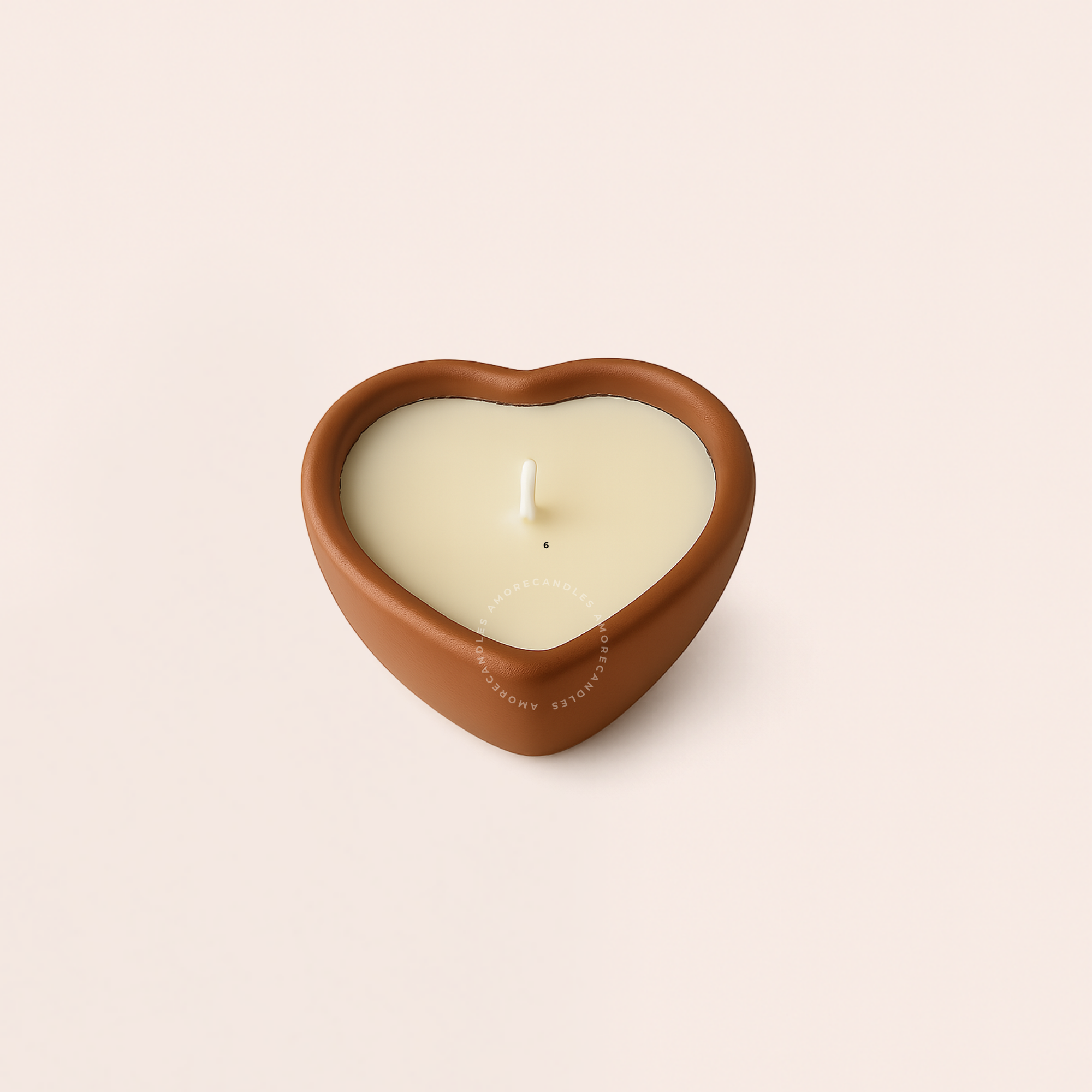 Eternal Heart Terracotta Candle