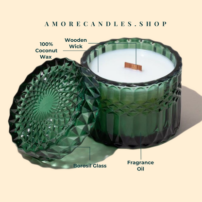 Diamond Cut Jar Candles