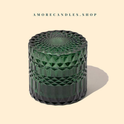 Diamond Cut Jar Candles