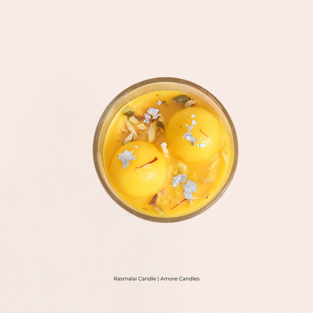 Rasmalai Candle
