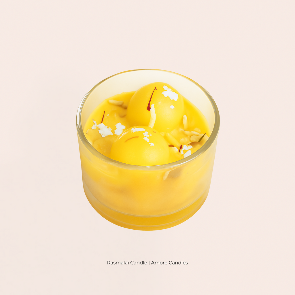 Rasmalai Candle