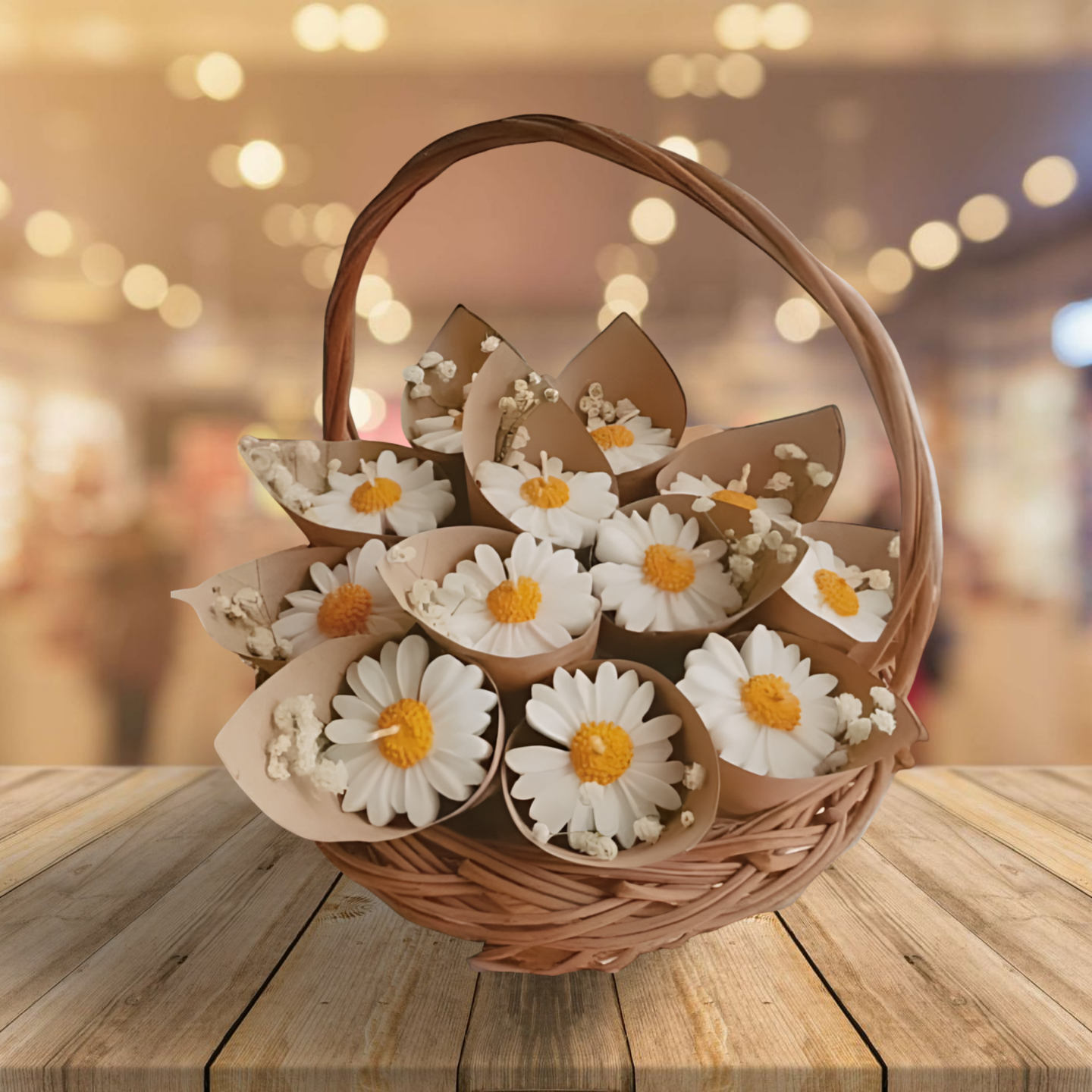 "PUSHPARAG" – The Flower Bouquet Candle