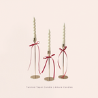 Twisted Taper Pillar Candle (x6)