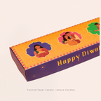 Twisted Taper Pillar Candle (x6)