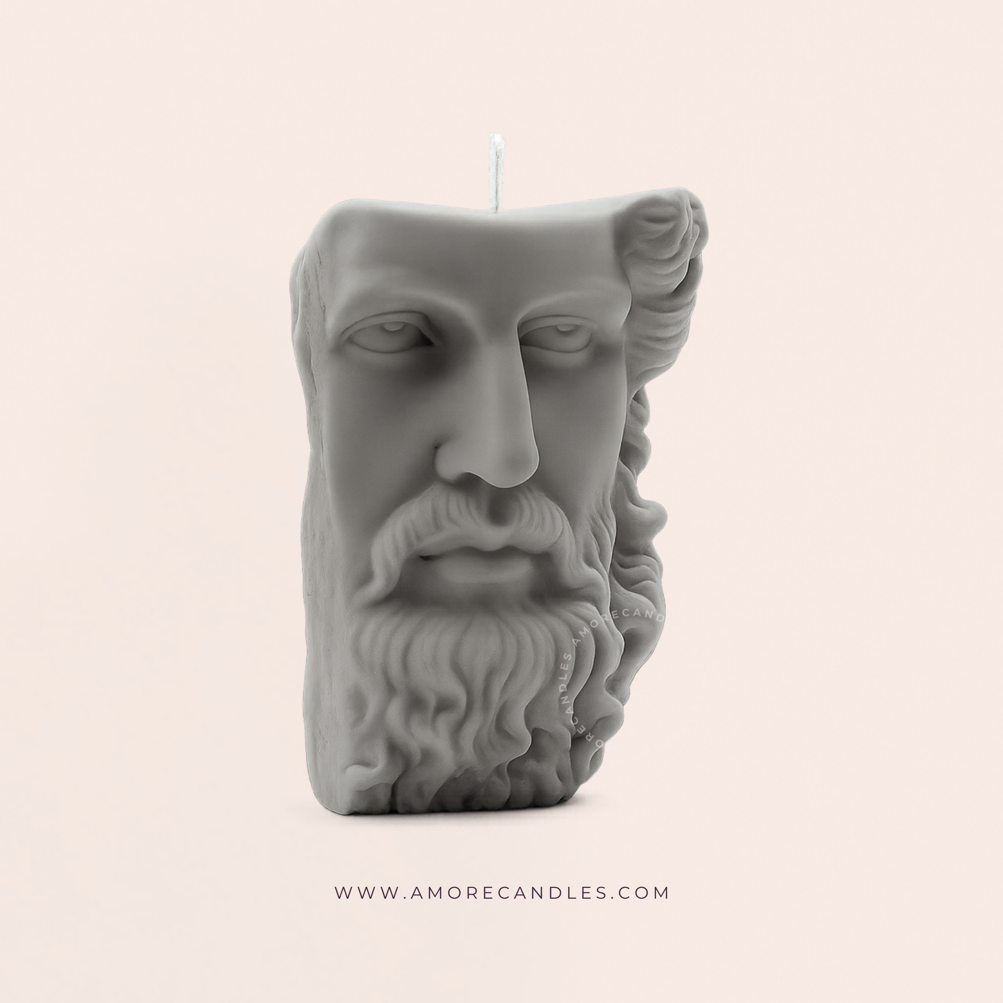 Greek Face Candle