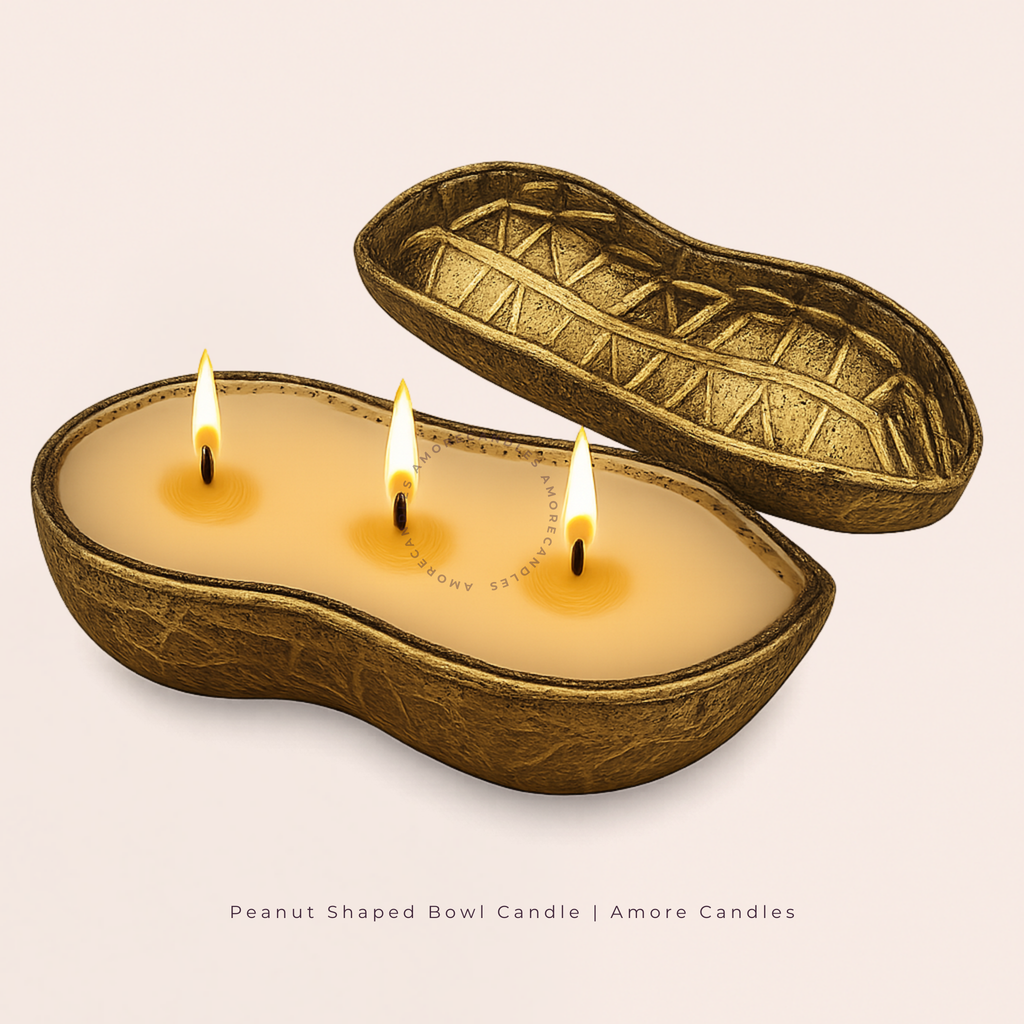 Peanut Shape Bowl Candle
