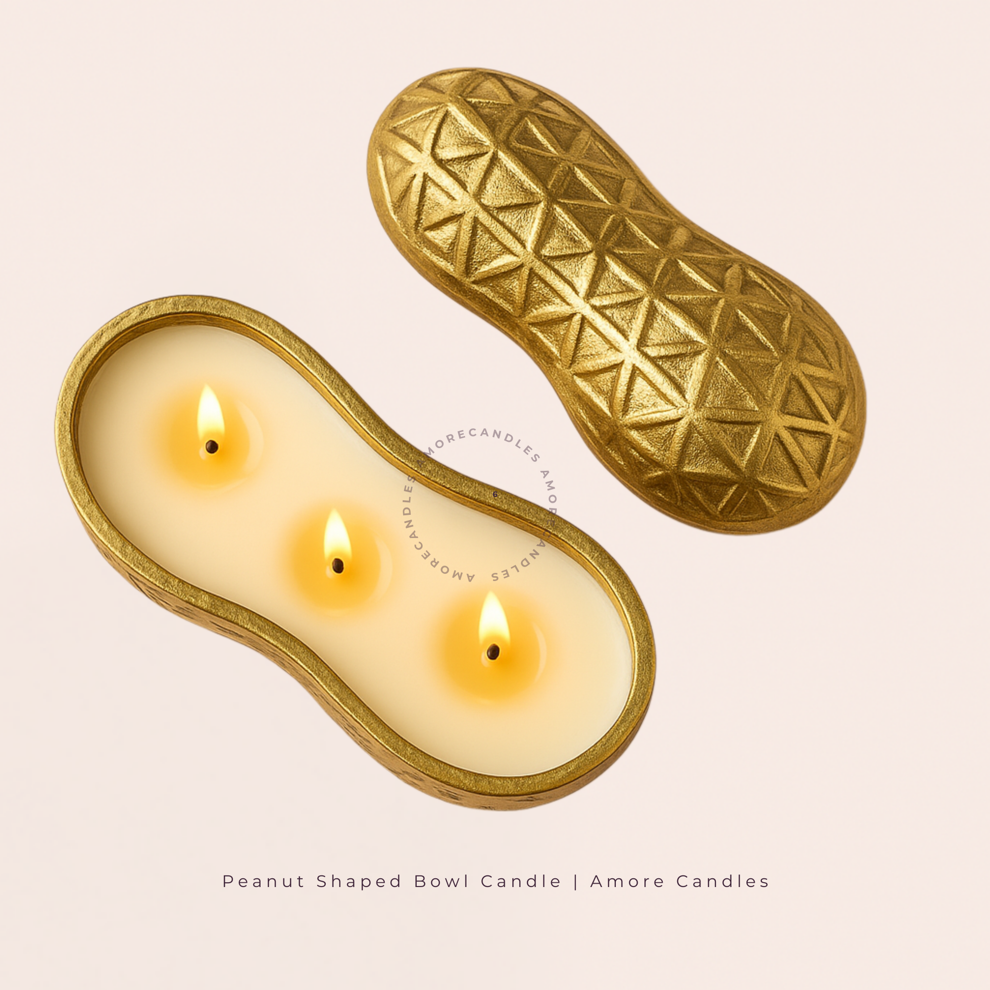 Peanut Shape Bowl Candle