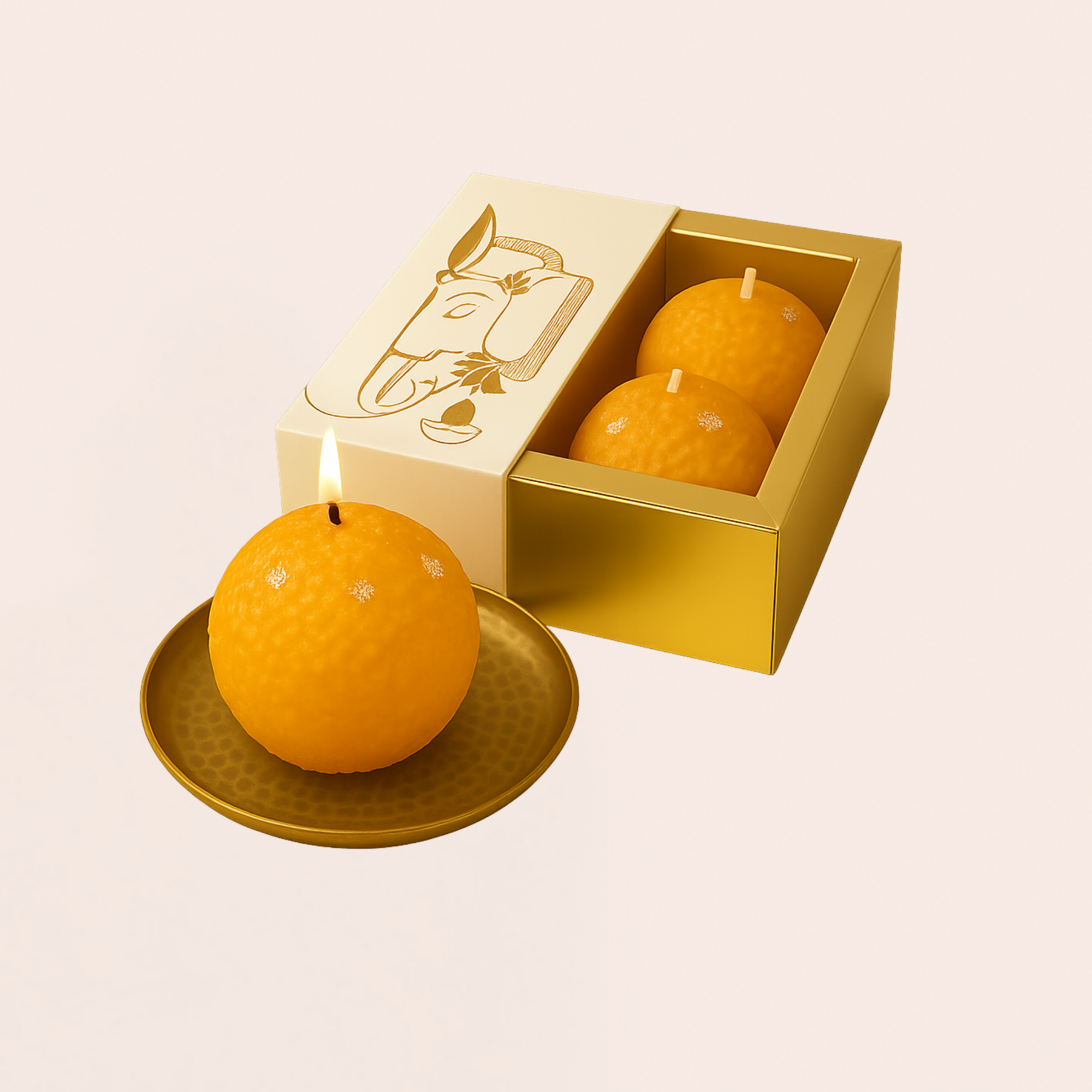 Laddu Candle by Amore